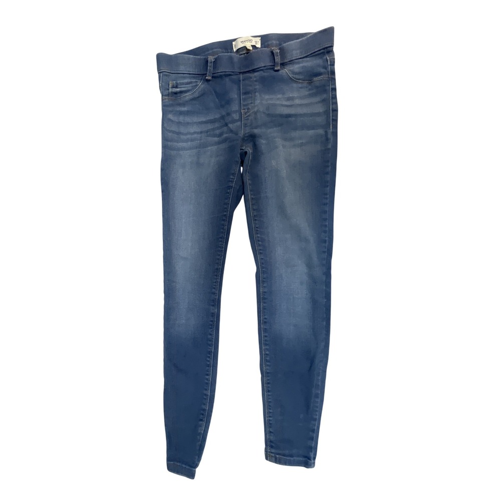 Mango Denim & Tees PITI Jeggings Blue Medium Wash Skinny Jeans Womens Size 4